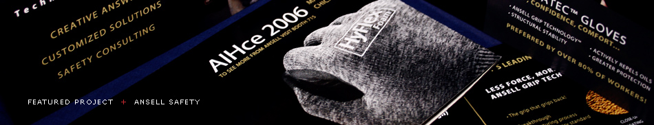 Featured Project - Ansell Safety: Tradeshow Direct Mailer Design