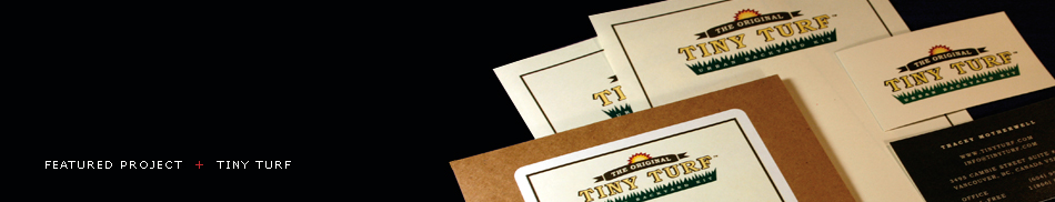 Featured Project - Tiny Turf Urban Backyard Kit - Logo Design, Branding, Business Card Design, Packaging Design, Web Site Design
